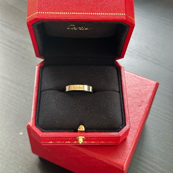 Cartier Platinum C De Wedding Band